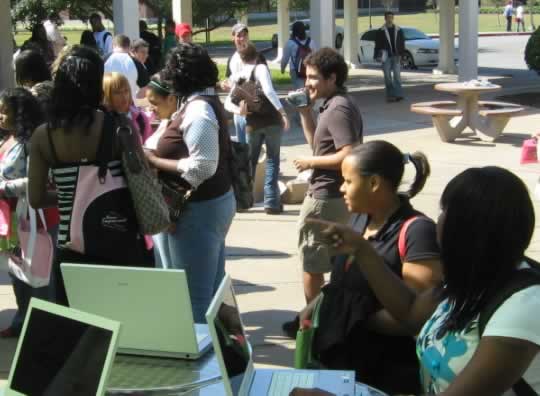 Event sampling in African American neighborhood